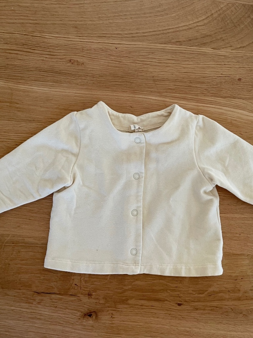 Gray label baby raglan cardigan cream 0-3